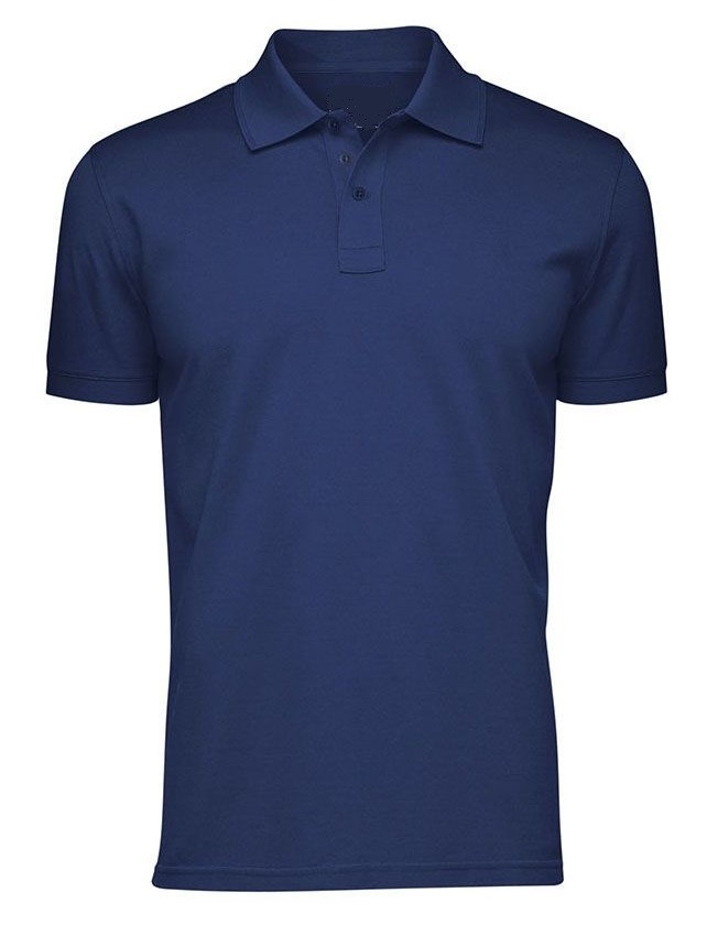 Polera Pique Manga Corta — en uso